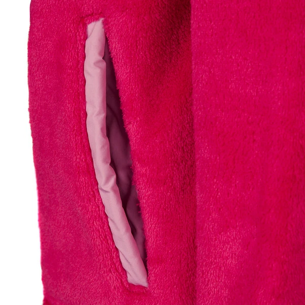 Jack Wolfskin NEPALI JACKET KIDS Kinder Fleecejacke PINK DAHLIA – Bild 3