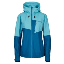 Maier Sports NARVIK W Damen Regenjacke TEAL POP/MARY P