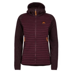 Mountain Equipment DARK DAYS HOODED WMNS JACKET Damen Fleecejacke RAISINSTRIPE/RAISIN