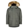 Reima REIMATEC DOWN JACKET SERKKU Kinder Daunenjacke THYME GREEN