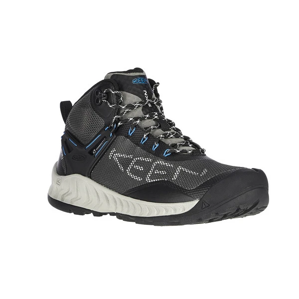 Keen NXIS EVO MID WP M Herren Wanderstiefel MAGNET/BRIGHT COBALT – Bild 2