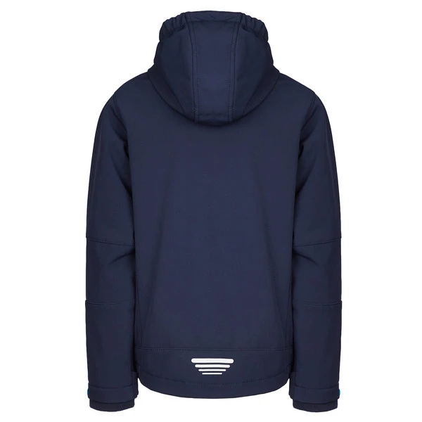 CMP KID FIX HOOD JACKET Kinder Softshelljacke B.BLUE-DANUBIO – Bild 2