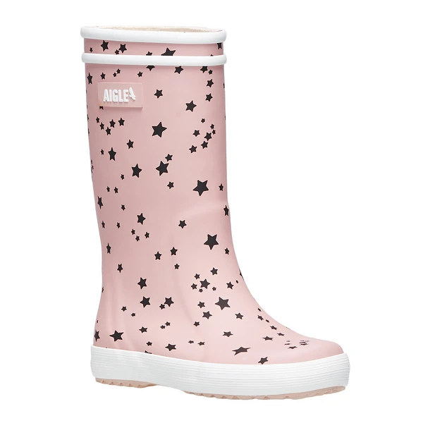 Aigle LOLLY POP PLAY2 Kinder Gummistiefel PINK STARS – Bild 2