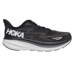 Hoka One One CLIFTON 9 Herren Laufschuhe BLACK / WHITE