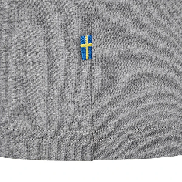 FJÄLLRÄVEN Fjällräven FOX BOXY LOGO TEE W Damen T-Shirt GREY-MELANGE – Bild 4