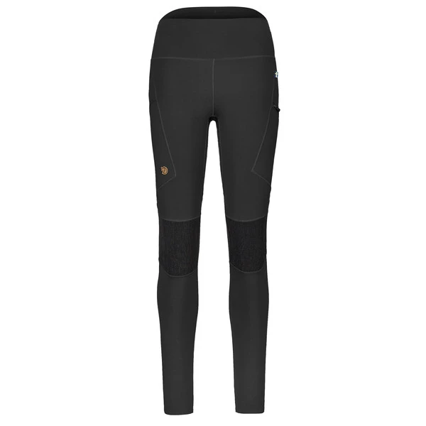 FJÄLLRÄVEN Fjällräven ABISKO TREKKING TIGHTS HD W Damen Trekkingtights BLACK