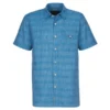 Royal Robbins HEMPLINE SPACED S/S Herren Outdoor Hemd TAHOE BLUE