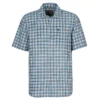 Royal Robbins REDWOOD PLAID S/S Herren Outdoor Hemd TAHOE BLUE