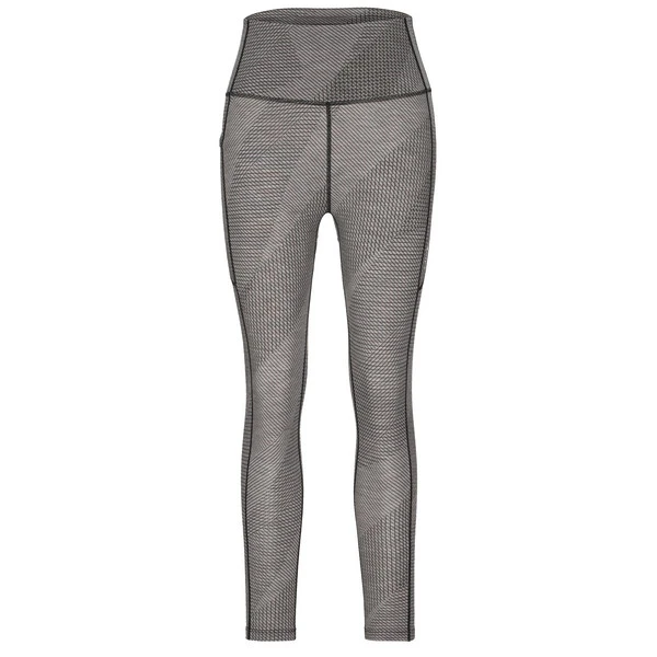 Icebreaker WOMEN FASTRAY HIGH RISE TIGHTS GRIDLINES Damen Leggings METRO HTHR/BLACK/AOP