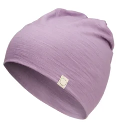 FRILUFTS WAIHO BEANIE Unisex Wollmütze CHALK VIOLET