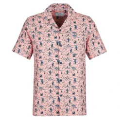 Craghoppers NOSIBOTANICAL HULA SHORT SLEEVED SHIRT Herren Outdoor Hemd CHALKP PRINT