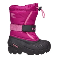 Sorel CHILDRENS FLURRY Kinder Winterstiefel DEEP BLUSH, TROPIC PINK