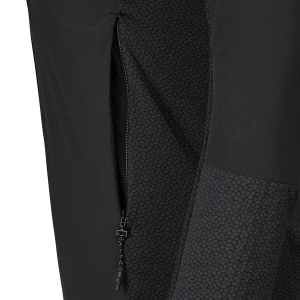 Adidas W TECHROCK FLOOCE WIND HOODED JACKET Damen Fleecejacke BLACK – Bild 3