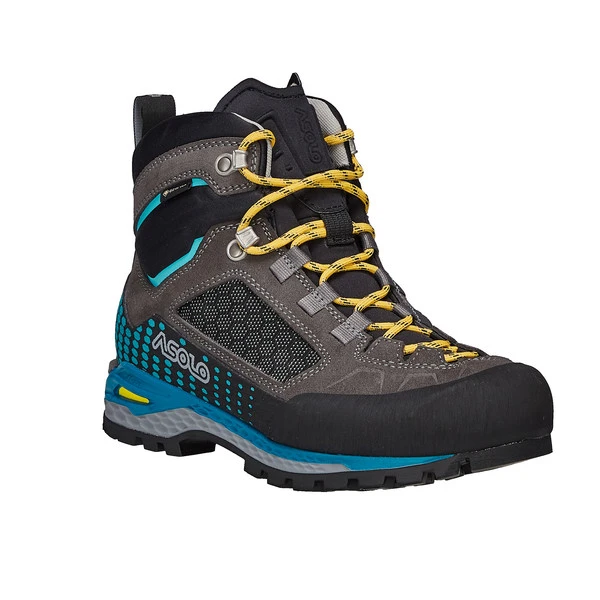 Asolo FRENEY EVO MID GV ML Damen Trekkingstiefel GRAPHITE/SEA BLUE – Bild 2