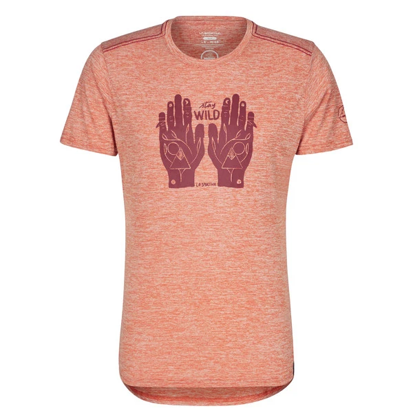 La Sportiva STAY WILD T-SHIRT M Herren T-Shirt HAWAIIAN SUN – Bild 4