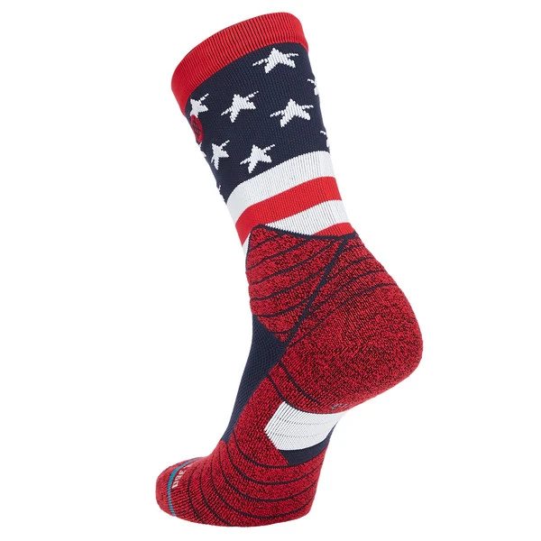 Stance AMERICAN CREW Unisex Freizeitsocken RED – Bild 2