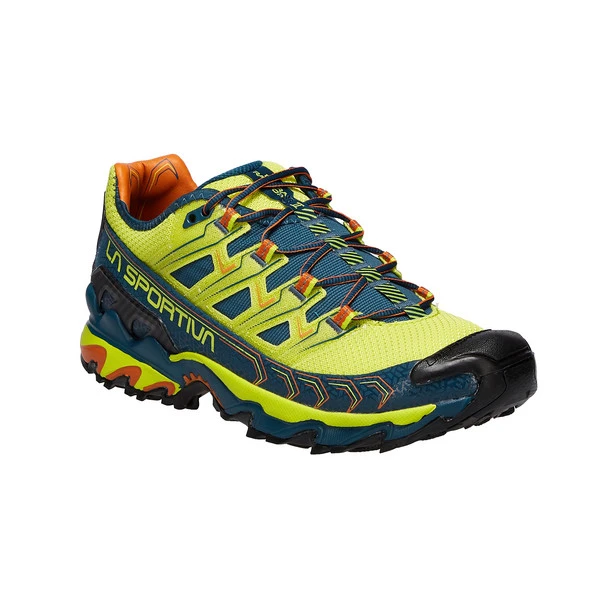 La Sportiva ULTRA RAPTOR II Herren Trailrunningschuhe LIME PUNCH/STORM BLUE – Bild 2