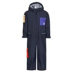 Namuk QUEST SKIANZUG Kinder Schneeanzug TRUE NAVY / CORPORATE RED