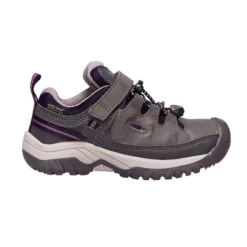 Keen TARGHEE LOW WP C Kinder Wanderschuhe MAGNET/TILLANDSIA PURPLE