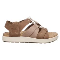 Keen ELLE MIXED STRAP W Damen Freizeitsandalen TOASTED COCONUT/BIRCH