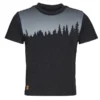 Tentree K JUNIPER T-SHIRT Kinder T-Shirt METEORITE BLACK HEATHER