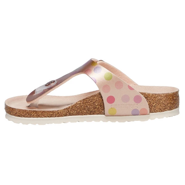 Birkenstock GIZEH KIDS BF Kinder Freizeitsandalen ELECTRIC METALLIC DOTS COPPER – Bild 3