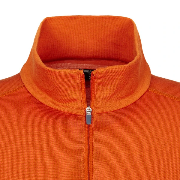 Icebreaker M 260 TECH LS HALF ZIP Herren Funktionsshirt EARTH – Bild 4