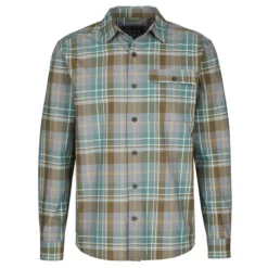 Royal Robbins WESTLANDS PLAID L/S Herren Outdoor Hemd RIVER ROCK DOBSON PLD