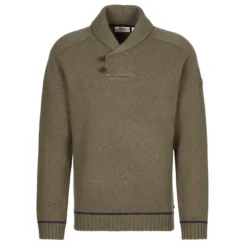 FJÄLLRÄVEN Fjällräven LADA SWEATER M Herren Wollpullover LAUREL GREEN