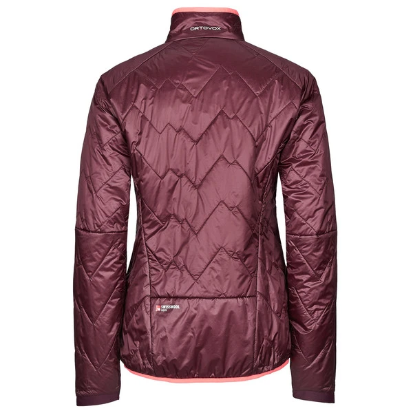 Ortovox SWISSWOOL PIZ VIAL JACKET W Damen Isolationsjacke WINETASTING – Bild 2
