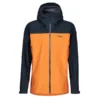Rab ARC ECO JACKET Herren Hardshelljacke BELUGA/MARMALADE