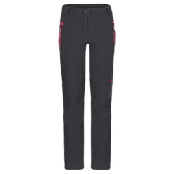 CMP KID G LONG PANT Kinder Softshellhose ANTRACITE-PAPAVERO