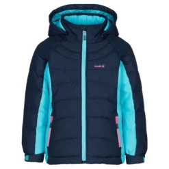 Kamik AAYLA Kinder Skijacke MIDNIGHT/CYAN-MINIUT/CYAN