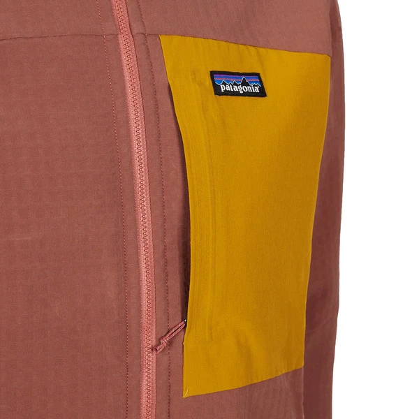 Patagonia M' S R2 TECHFACE JKT Herren Fleecejacke BURL RED – Bild 4