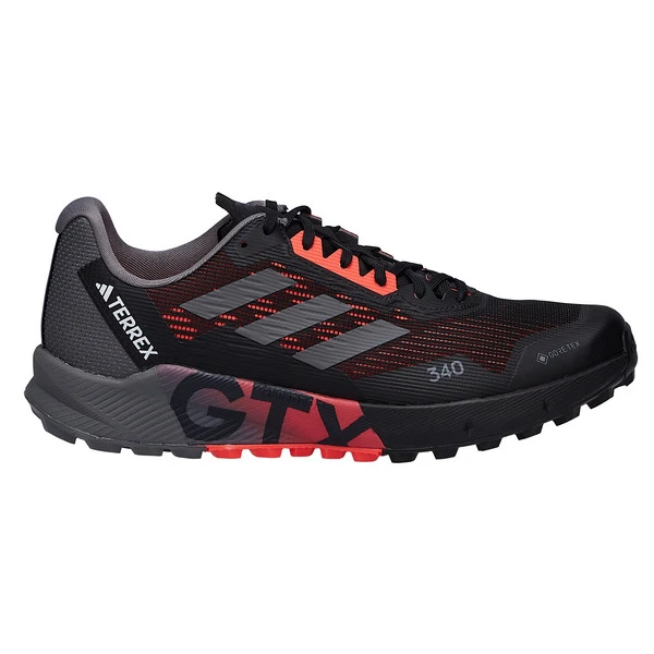 Adidas TERREX AGRAVIC FLOW 2 GORE-TEX TRAIL RUNNING SHOES Herren Trailrunningschuhe CORE BLACK/GREY FOUR/FTWR WHIT
