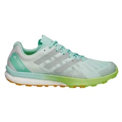 Adidas TERREX SPEED ULTRA TRAIL RUNNING SHOES Herren Trailrunningschuhe SEMI FLASH AQUA/WONDER SILVER/