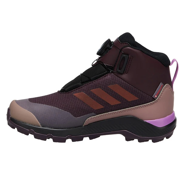 Adidas TERREX WINTER MID BOA RAIN.RDY HIKING SHOES Kinder Winterstiefel SHADOW MAROON/WONDER RED/PULSE – Bild 3
