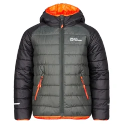 Jack Wolfskin ZENON JACKET K Kinder Winterjacke SLATE GREEN