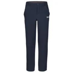 Jack Wolfskin FOURWINDS PANTS K Kinder Softshellhose NIGHT BLUE