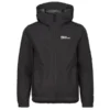 Jack Wolfskin FLAZE JACKET K Kinder Regenjacke BLACK