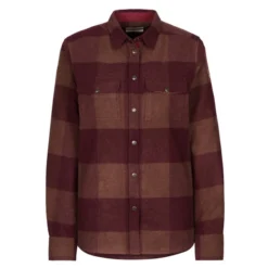 FJÄLLRÄVEN Fjällräven CANADA SHIRT W Damen Outdoor Bluse AUTUMN LEAF-BORDEAUX RED