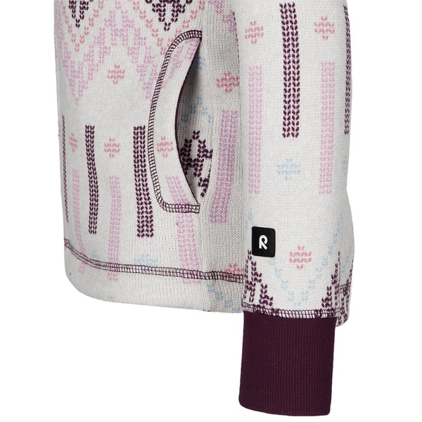 Reima FLEECE SWEATER NORTHERN Kinder Fleecejacke DEEP PURPLE – Bild 3