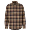 FJÄLLRÄVEN Fjällräven VÄRMLAND HEAVY FLANNEL SHIRT M Herren Outdoor Hemd DARK SAND-DARK NAVY