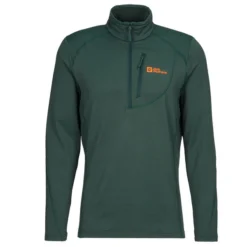 Jack Wolfskin KOLBENBERG HZ M Herren Fleecepullover BLACK OLIVE