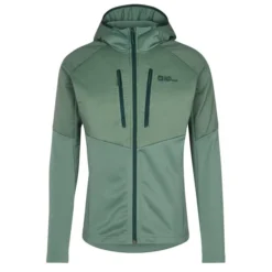 Jack Wolfskin ALPGRAT PRO INS FZ M Herren Isolationsjacke HEDGE GREEN