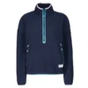 Craghoppers CO2 RENU HALF ZIP Damen Fleecepullover BLUE NAVY