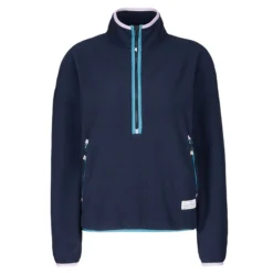 Craghoppers CO2 RENU HALF ZIP Damen Fleecepullover BLUE NAVY