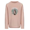 Craghoppers COLLY LONG SLEEVED T-SHIRT Kinder Langarmshirt PINK DUSK PENGUIN