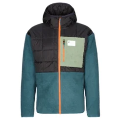 Cotopaxi TRICO HYBRID HOODED JACKET Herren Fleecejacke GRAPHITE/BLUE SPRUCE