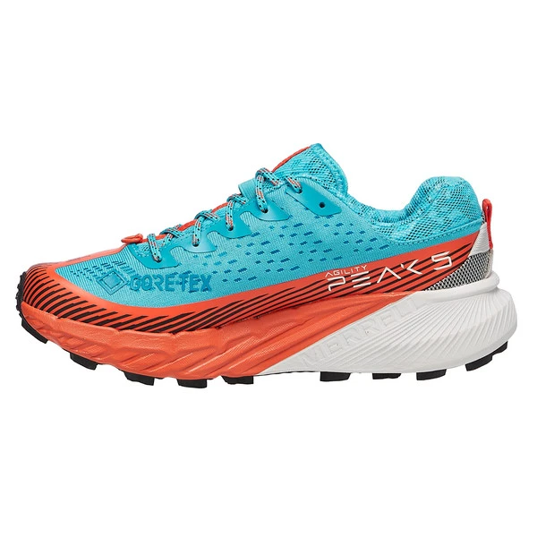 Merrell AGILITY PEAK 5 GTX Damen Trailrunningschuhe ATOLL/CLOUD – Bild 3